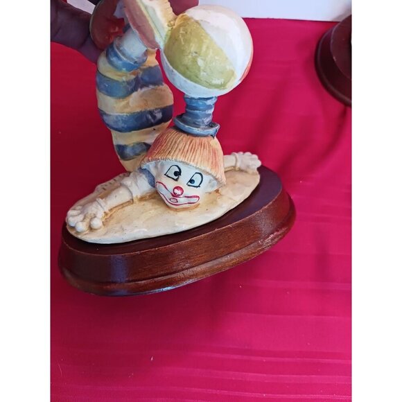 Leonardo Vtg performance clown figurine "5"tall - Picture 2 of 10